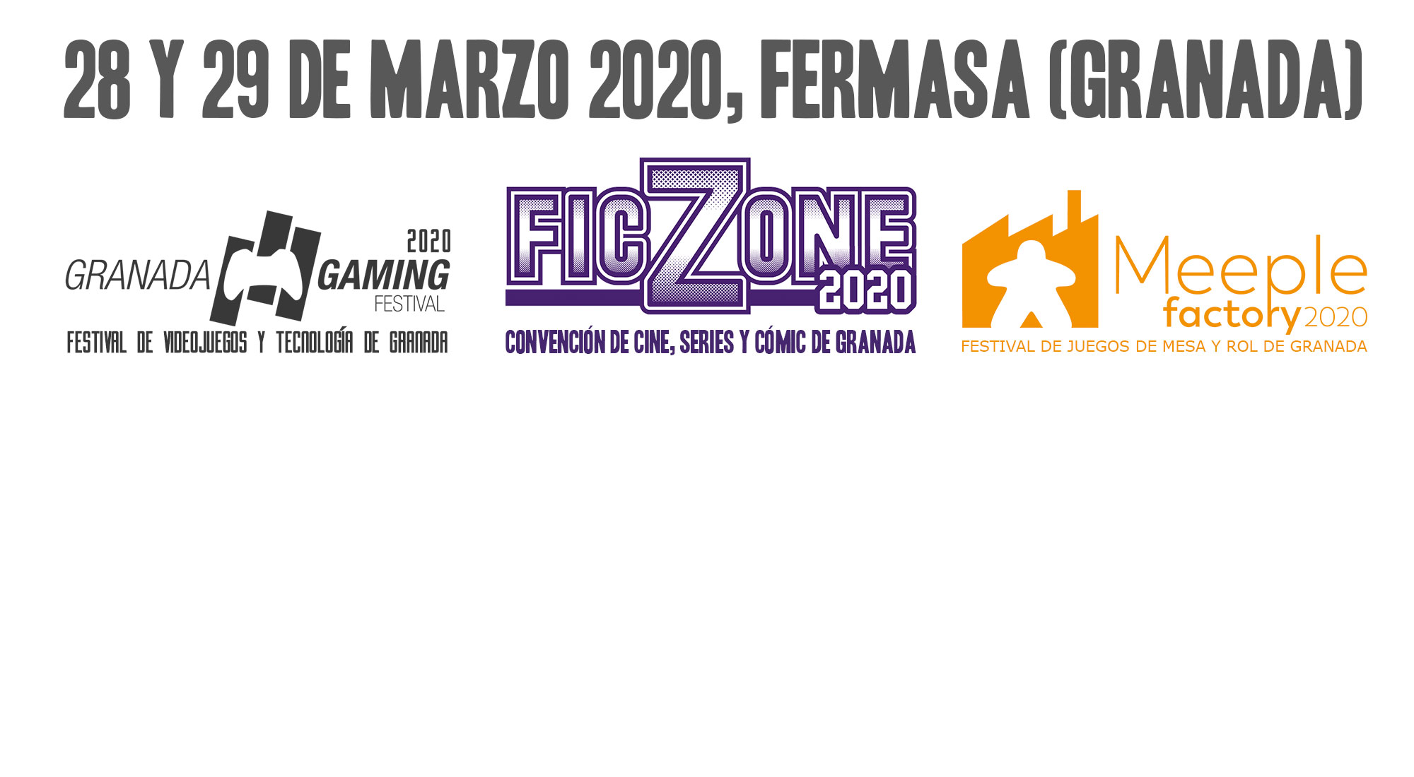 FicZone + Granada Gaming + MeepleFactory 2020